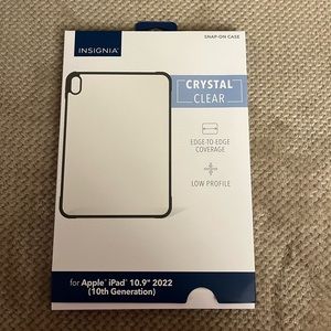 10.9” IPad Clear Case. Fits 10th generation iPad.